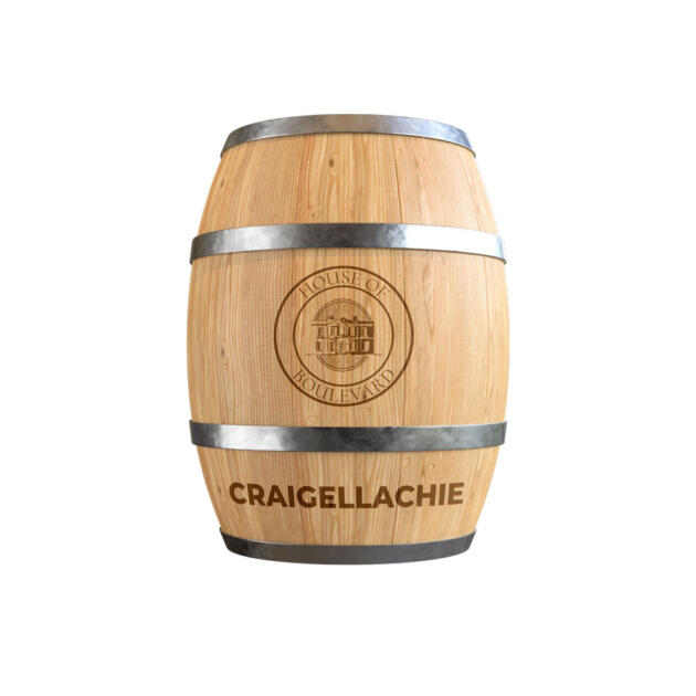 House of Boulevard Craigellachie whisky cask representing Speyside single malt matured in refill hogshead with robust character and layered profile